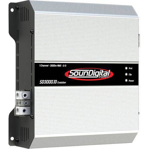 Amplificador Sd3000.1d Evo 3000w Rms 1ohms Soundigital