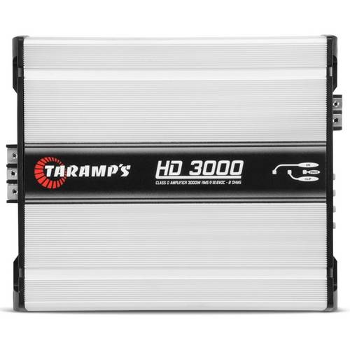 Tudo sobre 'Amplificador Taramps Hd-3000 (1x 3598w Rms) / 2 Ohms'