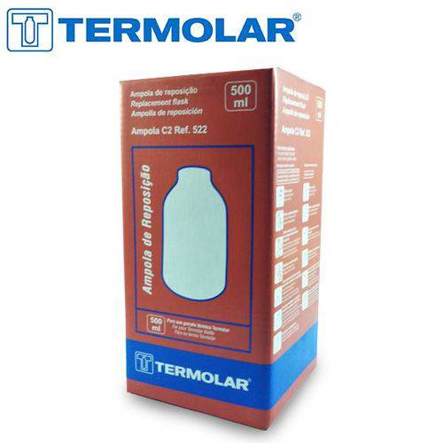 Ampola Térmica de Vidro Termolar para Reposição 500ml - Ref: 522