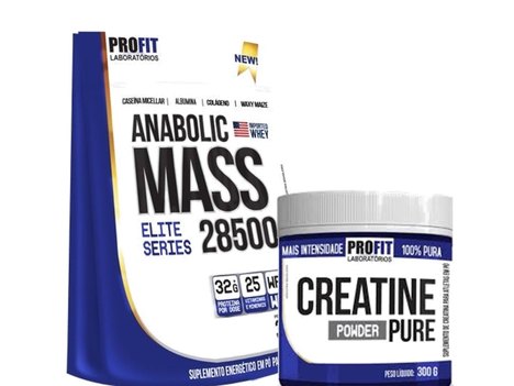 Anabolic Mass 3Kg + Creatina - Profit