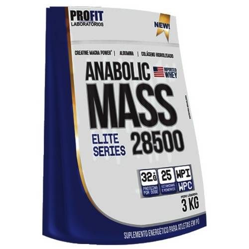 Anabolic Mass 3kg Morango - Profit