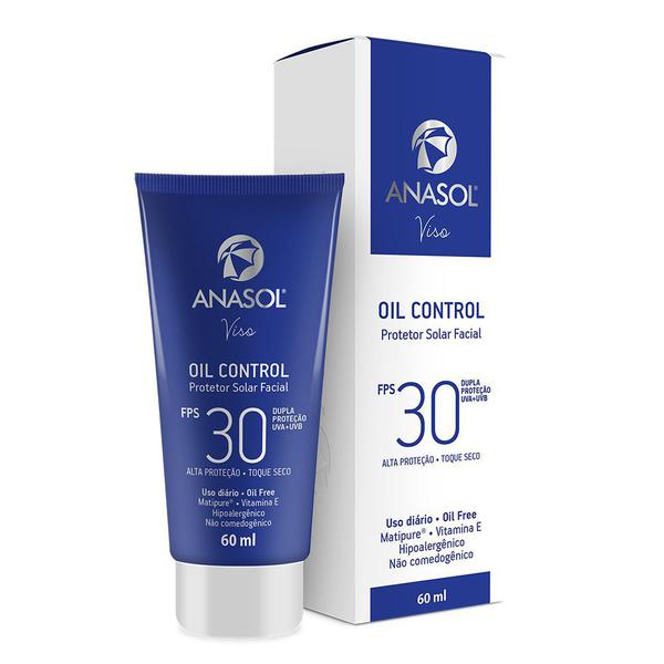 Anasol Protetor Solar Facial Oil Control Fps30 60Ml