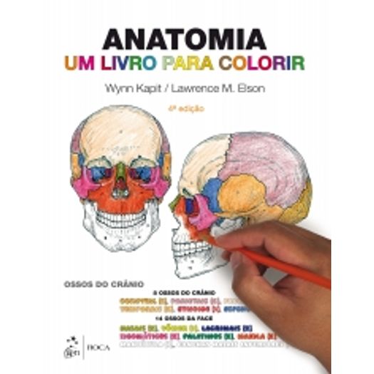 Anatomia um Livro para Colorir - Roca