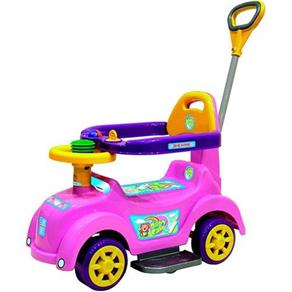 Andador Baby Car Rosa - Biemme