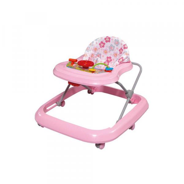 Andador de Bebê Toy com Regulagem de Altura Até 15Kg Rosa Tutti Baby