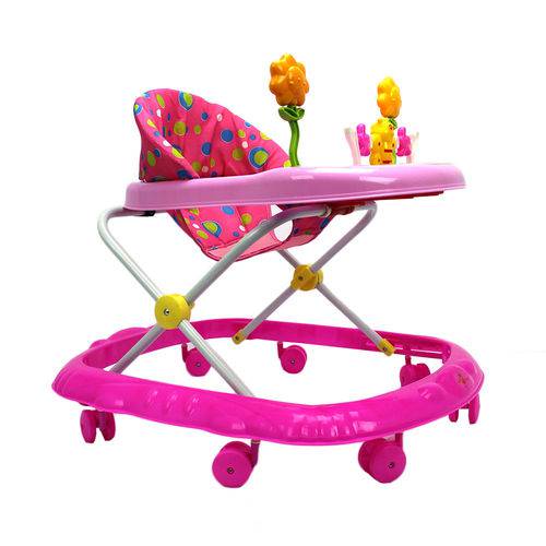 Andador para Bebê Musical Mobile Rosa - Mc4949rs