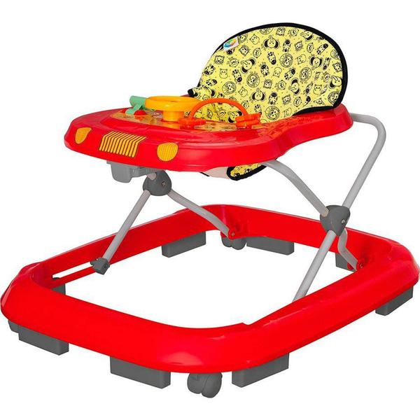 Andador para Bebê Tutti Baby Safari - Vermelho