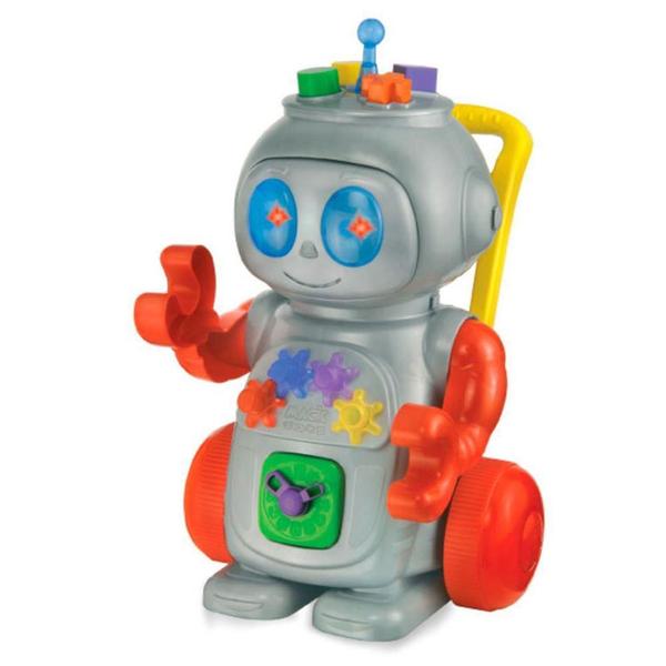 Andador Robô Vermelho Magic Toys