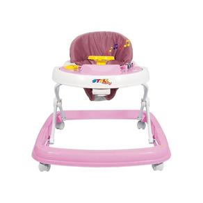 Andador Sonoro Styll Baby Rosa Bebê