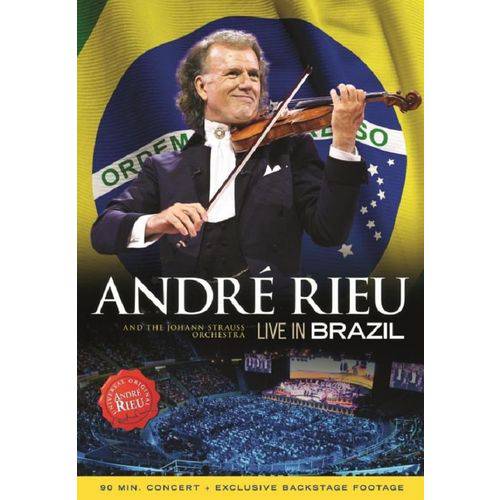 André Rieu Live In Brazil - DVD Música Clássica
