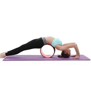 Anel de Yoga LIVEUP LS3750 Pilates Exercícios Magic Circle Laranja