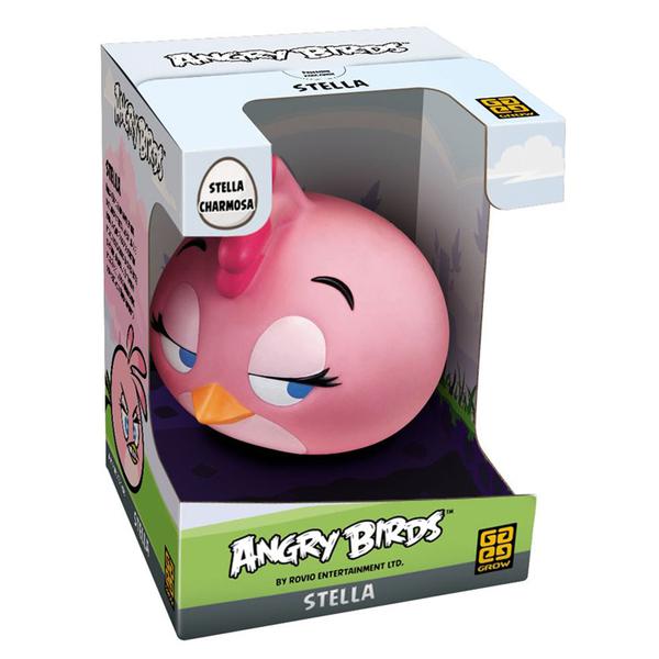 Angry Birds - Boneco Stella Rosa - Grow - Angry Birds