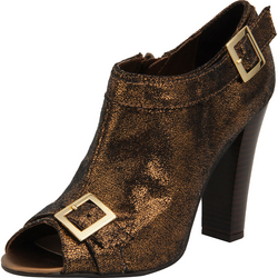 Ankle Boot Lilly's Closet Brilho