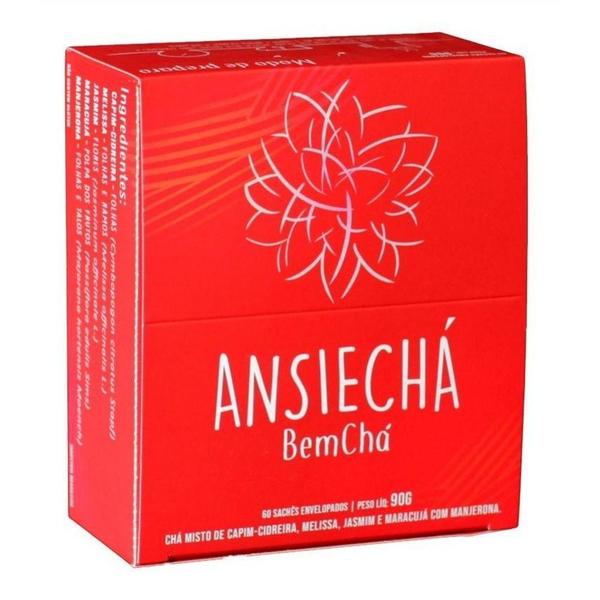 ANSIECHÁ - CHÁ 100% NATURAL 60 Sachês - Bemchá