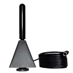 Antena Digital Interna/Externa Jade c/ 1,2 mt Cabo e Sistema de Fixação Fácil Fix Painel/Rack ou Parede