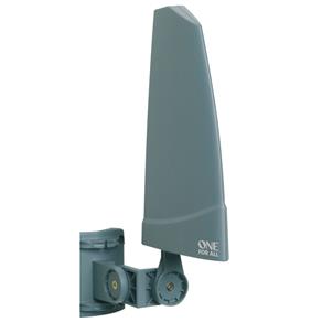 Antena Externa/Interna Amplificada One For All SV9350 36dB VHF e UHF Digital