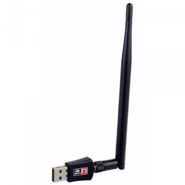 Antena Receptora Wireless Wifi USB 600 Mbps para Pc - Feir