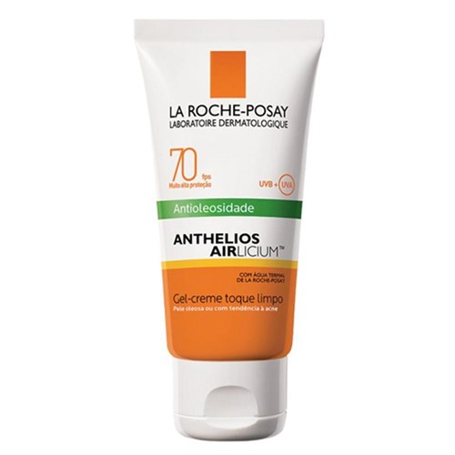 Anthelios Airlicium Helioblock Gel-Creme Toque Limpo Antioleosidade La Roche-Posay Fps 70 50g