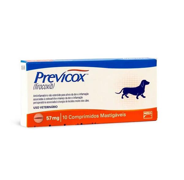 Anti-Inflamatario Merial Previcox 57 Mg - 10 Comprimidos