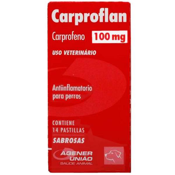 Anti-inflamatório Agener União Carproflan 14 Comprimidos - 100 Mg