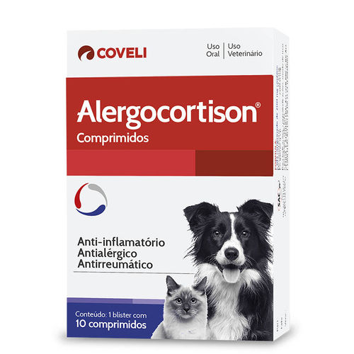 Anti-inflamatório Alegocortison 10 Comprimidos