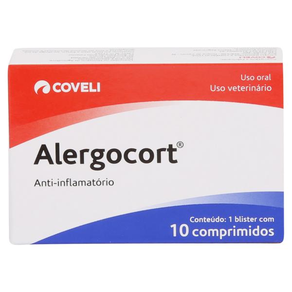 Anti-Inflamatório Alergocort Coveli C/ 10 Comprimidos
