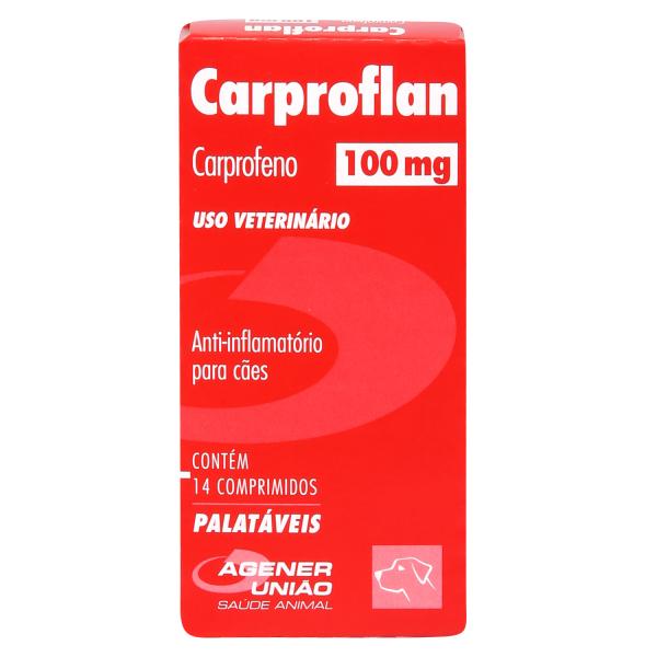 Anti-Inflamatório Carproflan Agener 100mg C/ 14 Comprimidos