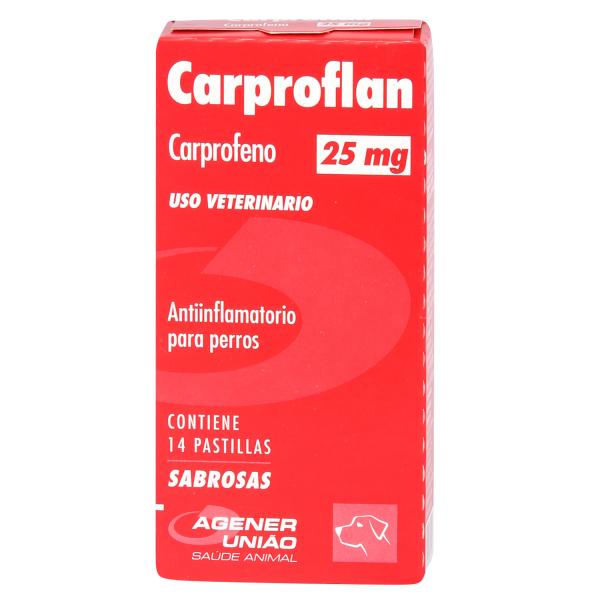 Anti-Inflamatório Carproflan Agener 25mg C/ 14 Comprimidos