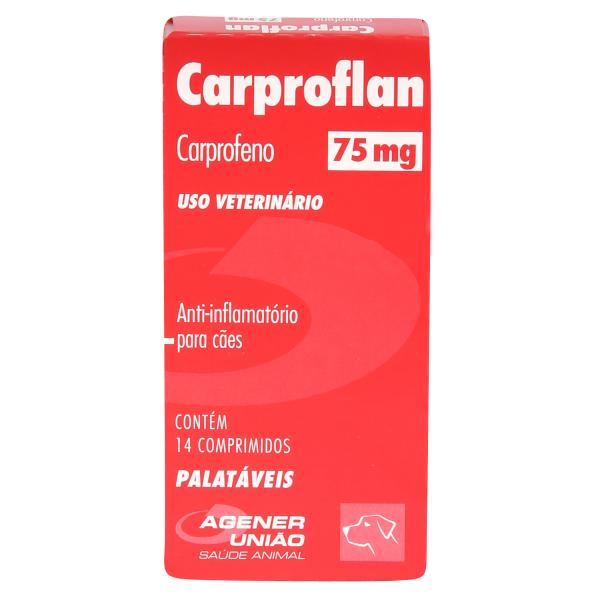 Anti-Inflamatório Carproflan Agener 75mg C/ 14 Comprimidos