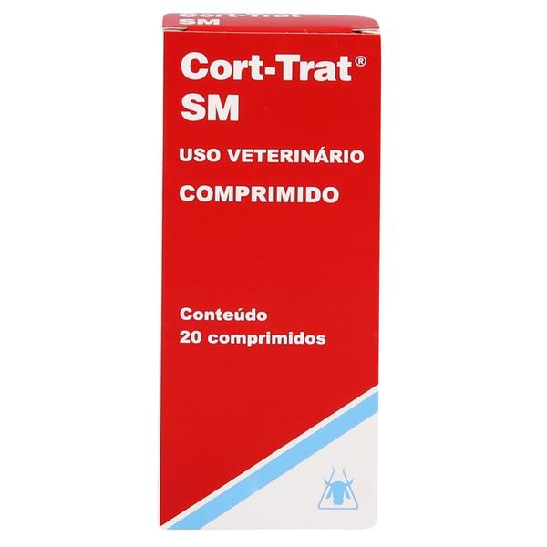 Anti-Inflamatório Cort-Trat SM Santa Marina C/ 20 Comprimidos