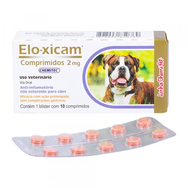 Anti-Inflamatório Elo-Xicam 2,0mg Chemitec C/ 10 Comprimidos