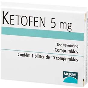 Anti-inflamatório Ketofen 5mg 10 Comprimidos
