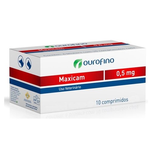 Anti-inflamatório Maxicam - 0,5 Mg 10 Comprimidos