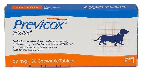 Anti-Inflamatório Merial Previcox 57 Mg - 10 Comprimidos