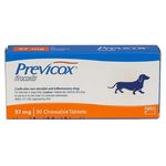 Anti-inflamatório Merial Previcox 57 Mg com 10 Comprimidos