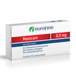 Anti-inflamatório Ouro Fino Maxicam 0,5mg - 10 Comprimidos