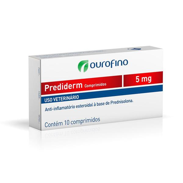 Anti-inflamatório Ouro Fino Prediderm 5mg Cartela 10 Comprimidos