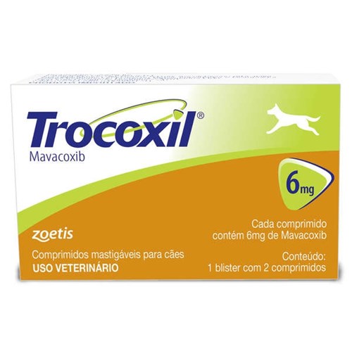 Tudo sobre 'Anti-inflamatório para Cachorro Trocoxil 6 Mg - Zoetis'