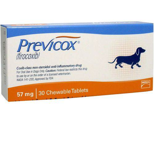 Anti-Inflamatório Previcox 57 Mg - 10 Comprimidos
