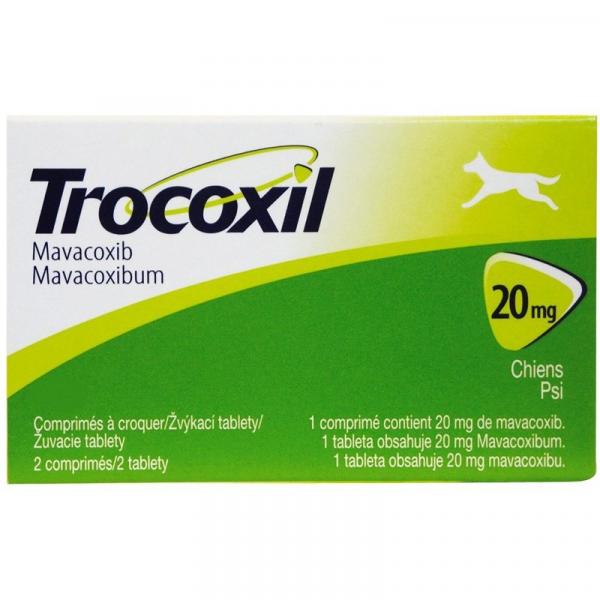 Anti-inflamatório Trocoxil 20 Mg - 2 Comprimidos - Zoetis