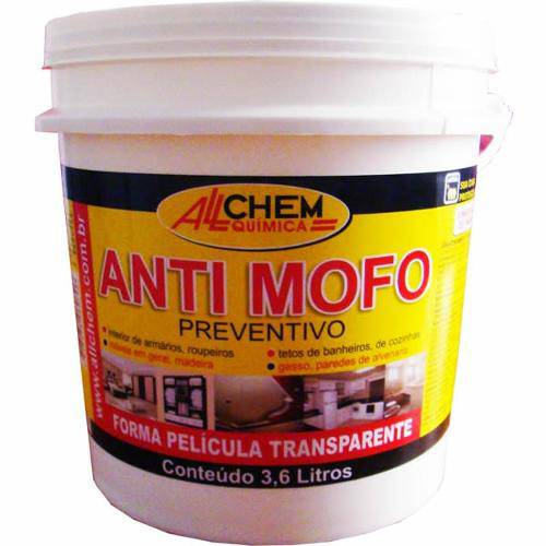 Anti Mofo Preventivo Transparente Allchem 3,6Litros