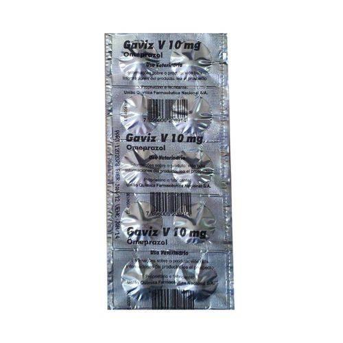 Antiácido Agener União Gaviz V 10 Mg 1 Strips 10 Comprimidos