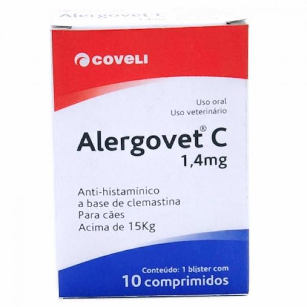 Antialergico Alergovet C 1,4mg - Coveli