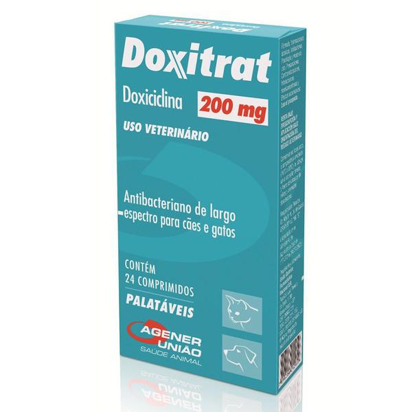 Antibacteriano Agener União Doxitrat 200 Mg - 24 Comprimidos - Agener Uniao