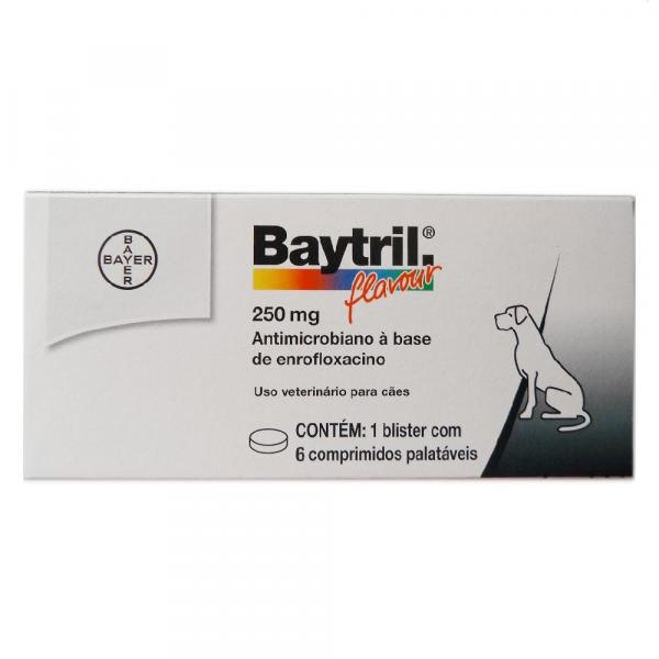 Antibiótico Baytril Flavour Bayer 250 Mg 6 Comprimidos - Bayer