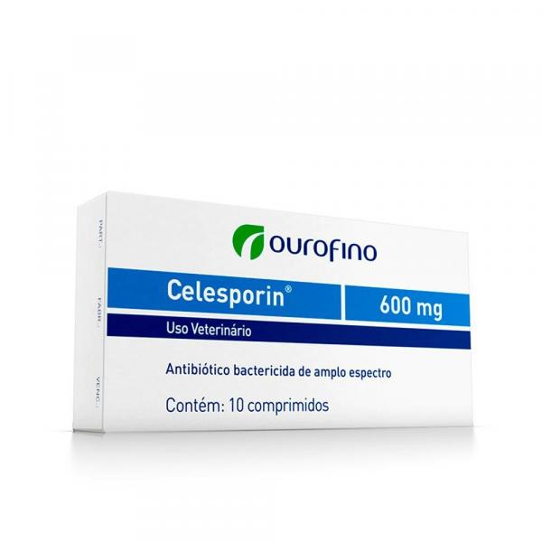 Antibiótico Celesporin Comprimido 600mg - Ourofino