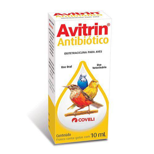 Tudo sobre 'Antibiótico Coveli Avitrin 10ml'