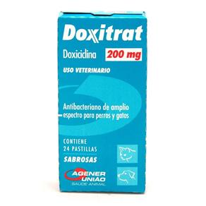 Antibiótico Doxitrat 200 Mg 24 Comprimidos