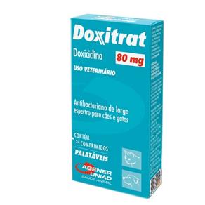 Antibiótico Doxitrat 80 Mg 24 Comprimidos