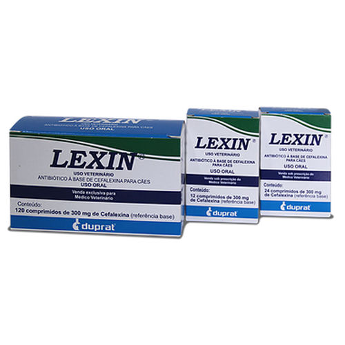Antibiótico Duprat Lexin 300mg 6 Comprimidos